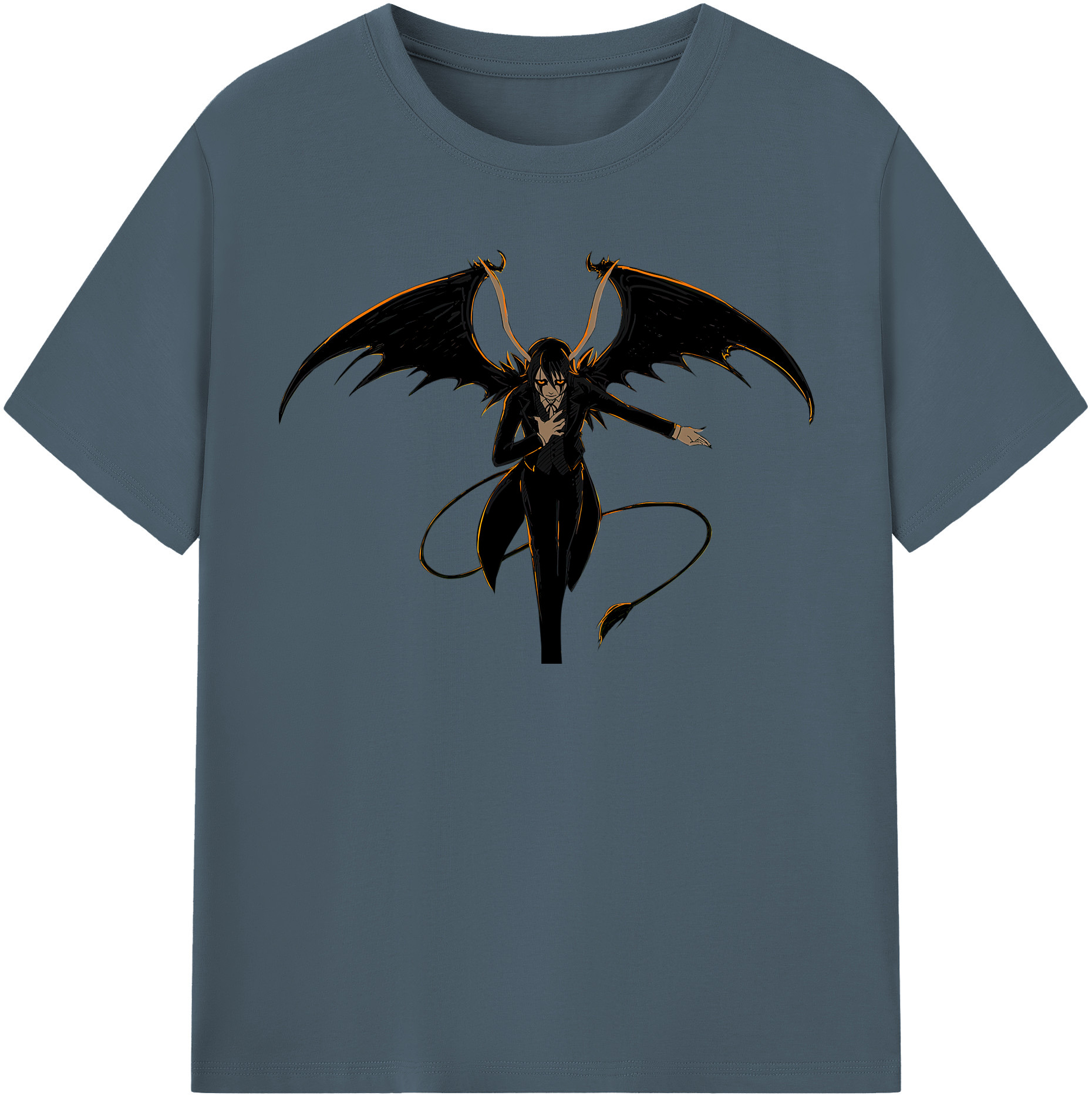 （画像用） ブリーチ ウルキオラ·シファー BLEACH Ulquiorra cifer 綿100％半袖Tシャツ（フロントプリント）
